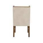 Silver Poly Suede Upholstered Chair IFD6472CHU - Image 4