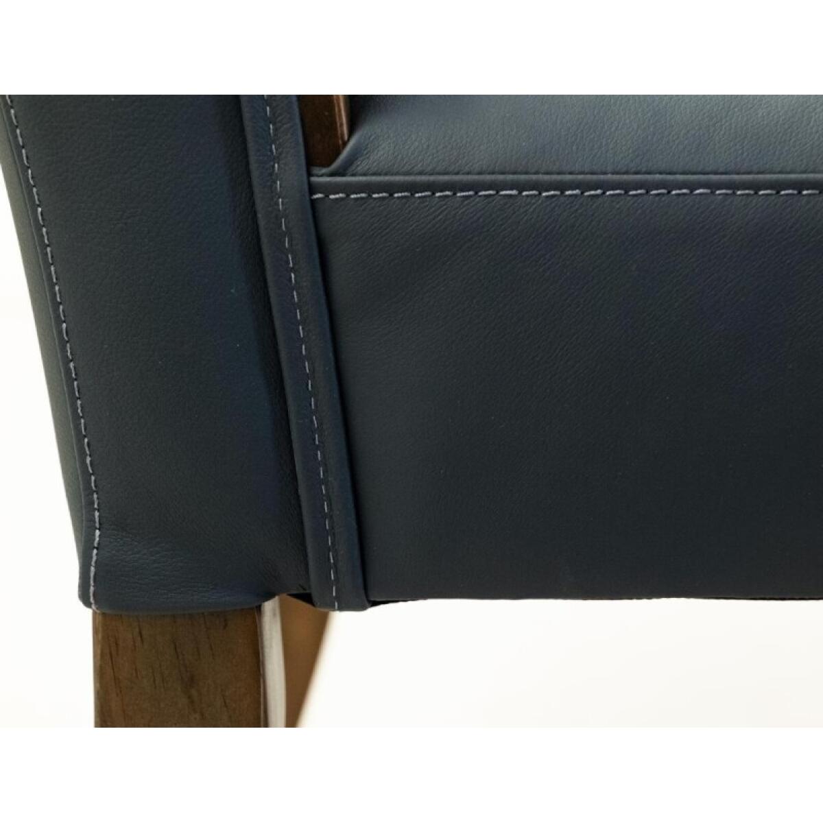 Forge Upholstered Chair (100% Leather) IFD5824CHUBL - Image 7