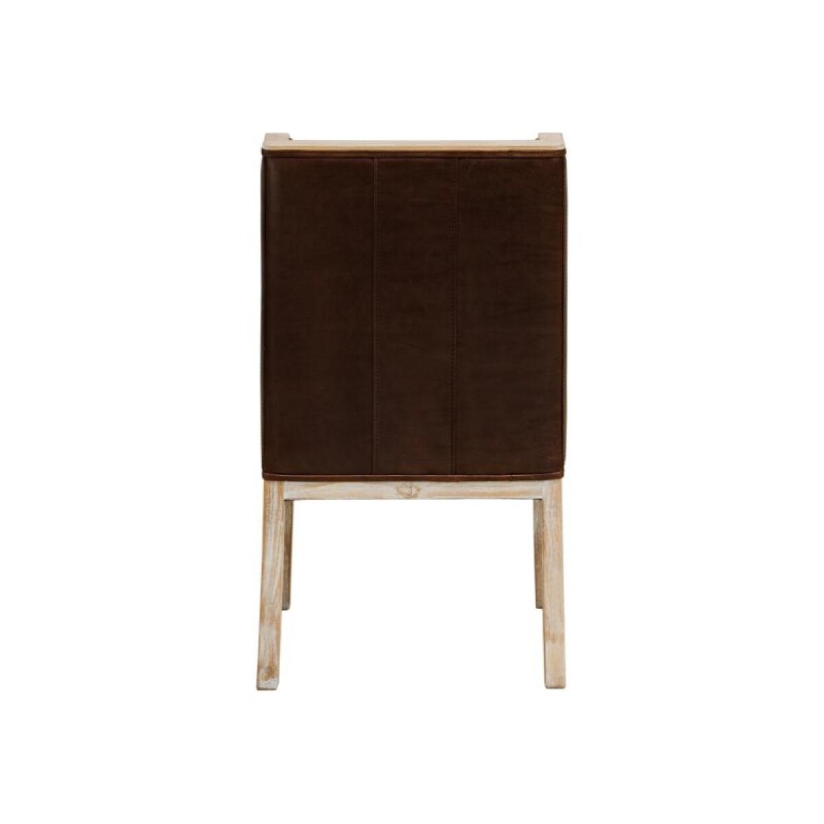 Balam Upholstered Chair (100% Leather) - Image 4