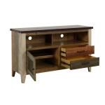 Antique 2 Drawer, 1 Door 52" TV Stand - Image 3