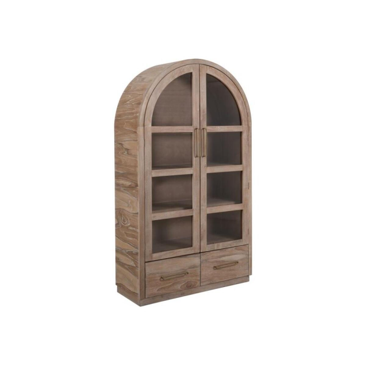 Balam 2 Drawer & 2 Glass Doors, Cabinet - Image 2