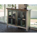 Antique 4 Glass Door 50" Console - Image 6