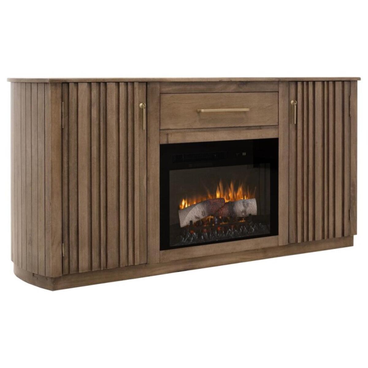 Mezquite 1 Drawer & 2 Door , TV Stand for Fire Place IFD6621STF - Image 4