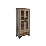 Loft Brown 1 Drawer, 2 Doors Cabinet