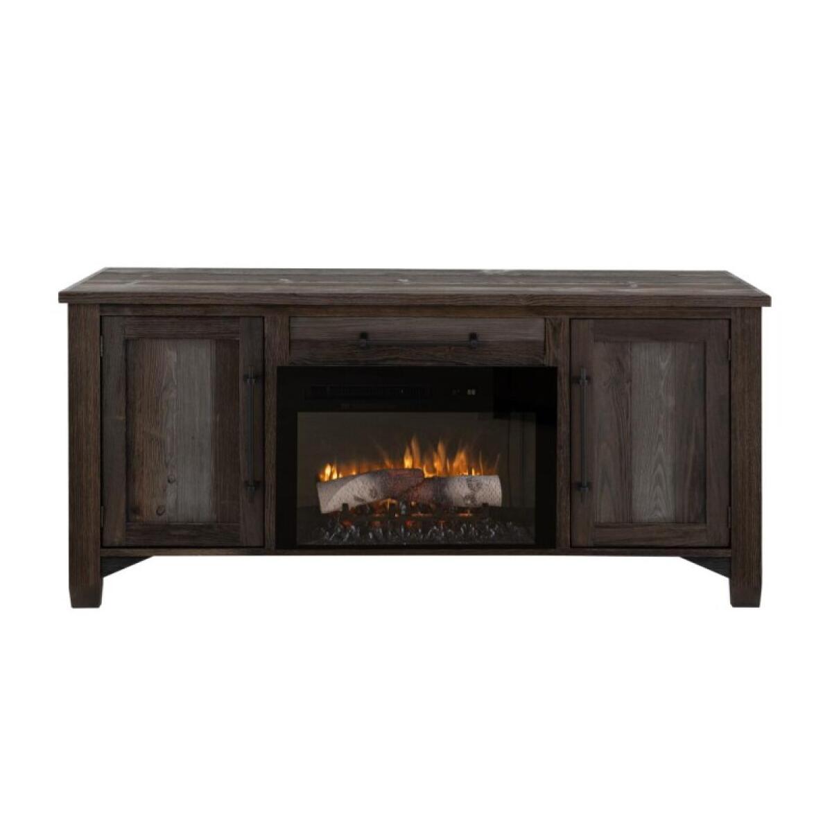 Town 1 Drawer, 2 Door, TV Stand for electric fireplace - Image 2