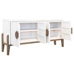 Moka White 4 Door Console IFD1281CNS - Image 4