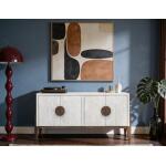 Moka White 4 Door Console IFD1281CNS - Image 5