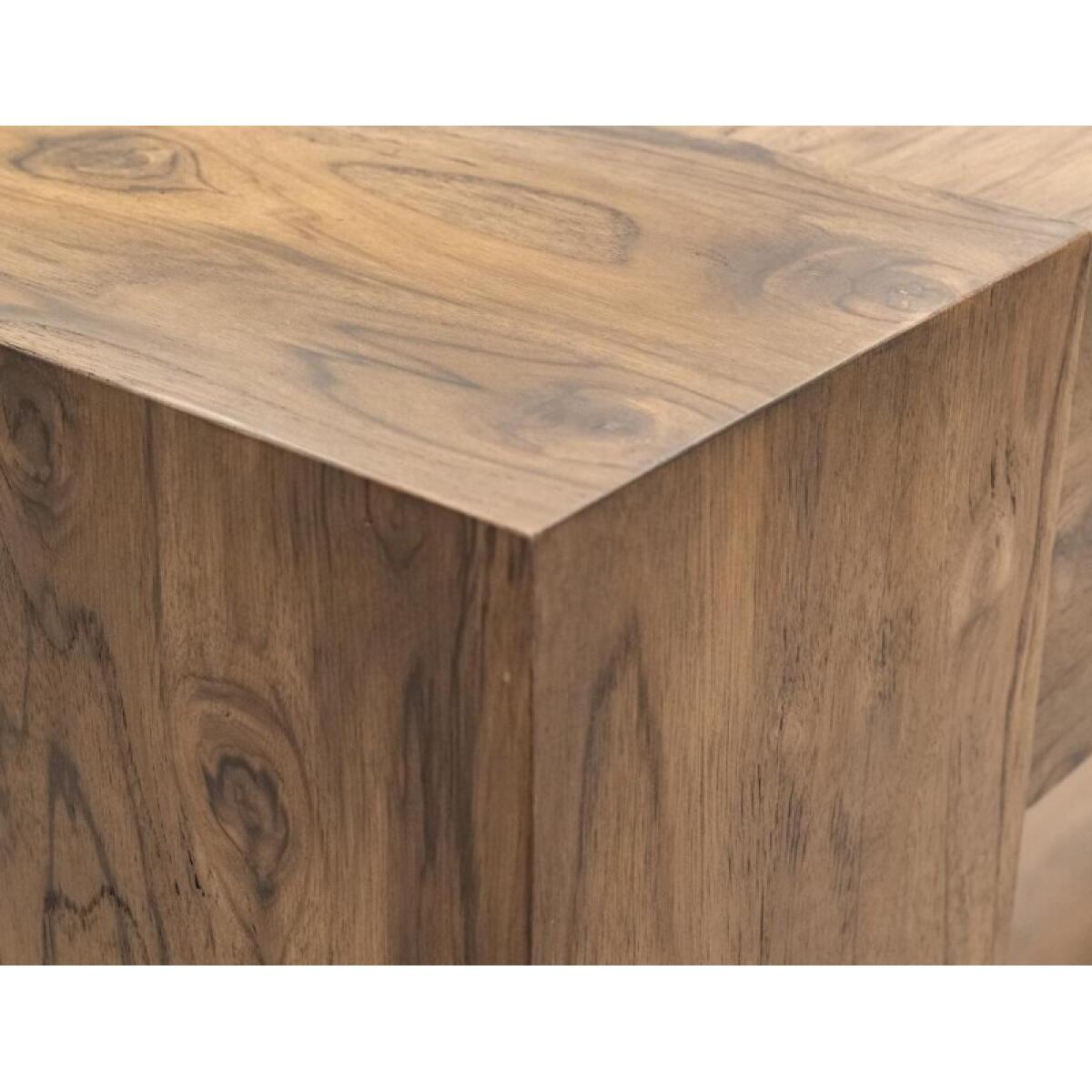 Natural Teca Console 94" Electric Fireplace compatible IFD1171CNF - Image 9