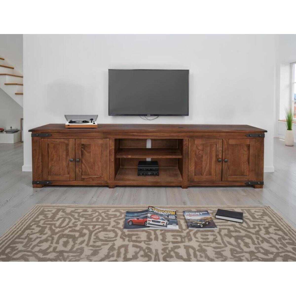 Parota 4 Door 93" TV Stand - Image 5