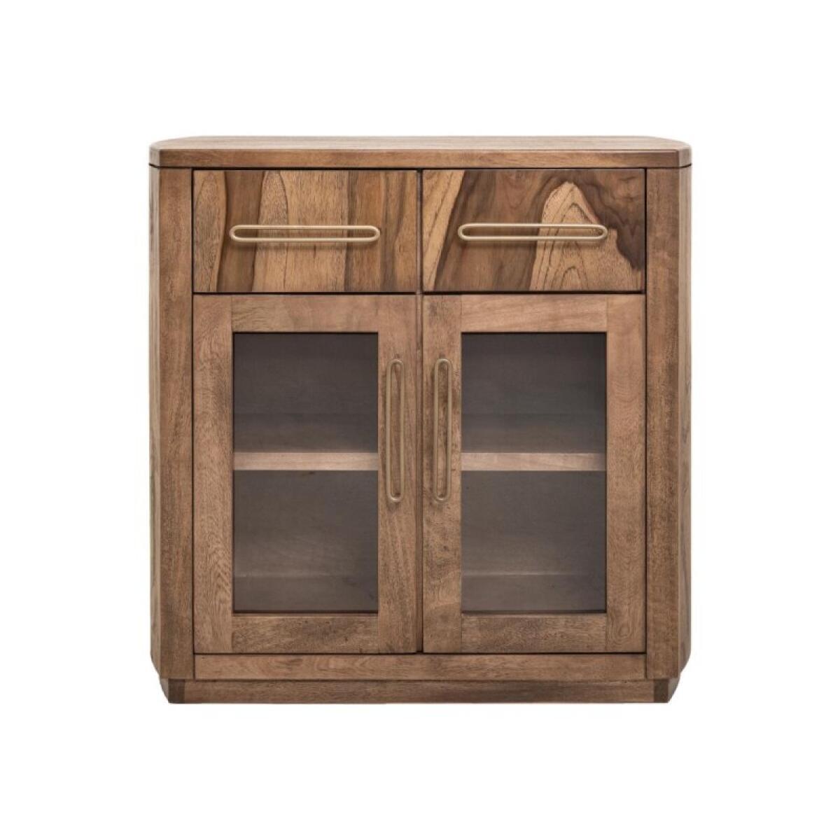 817a23c1a7d2573bfdac0b2bf5768bb3 Balam 2 Drawer & 2 Glass Door, Server - Image 1