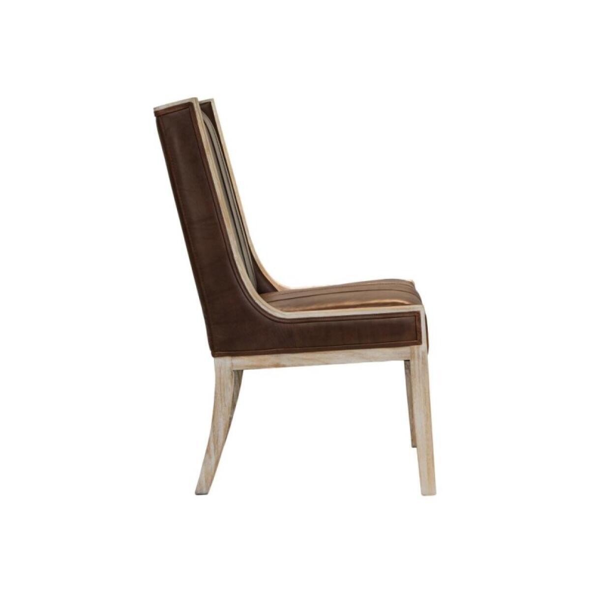 Balam Upholstered Chair (100% Leather) - Image 3