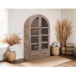 Balam 2 Drawer & 2 Glass Doors, Cabinet - Image 5