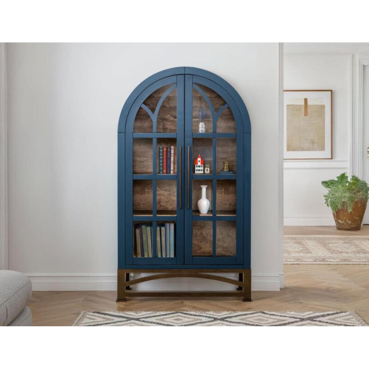 Obsidian 2 Glass Door Cabinet - Image 4