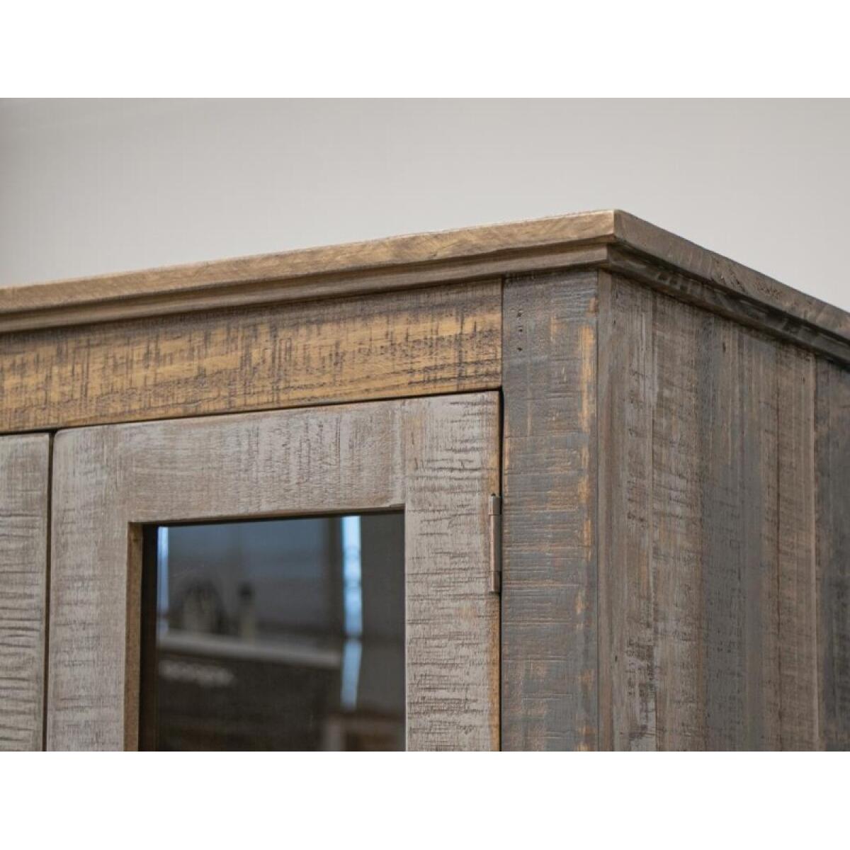 Loft Brown 1 Drawer, 2 Doors Cabinet - Image 6