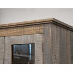 Loft Brown 1 Drawer, 2 Doors Cabinet - Image 6