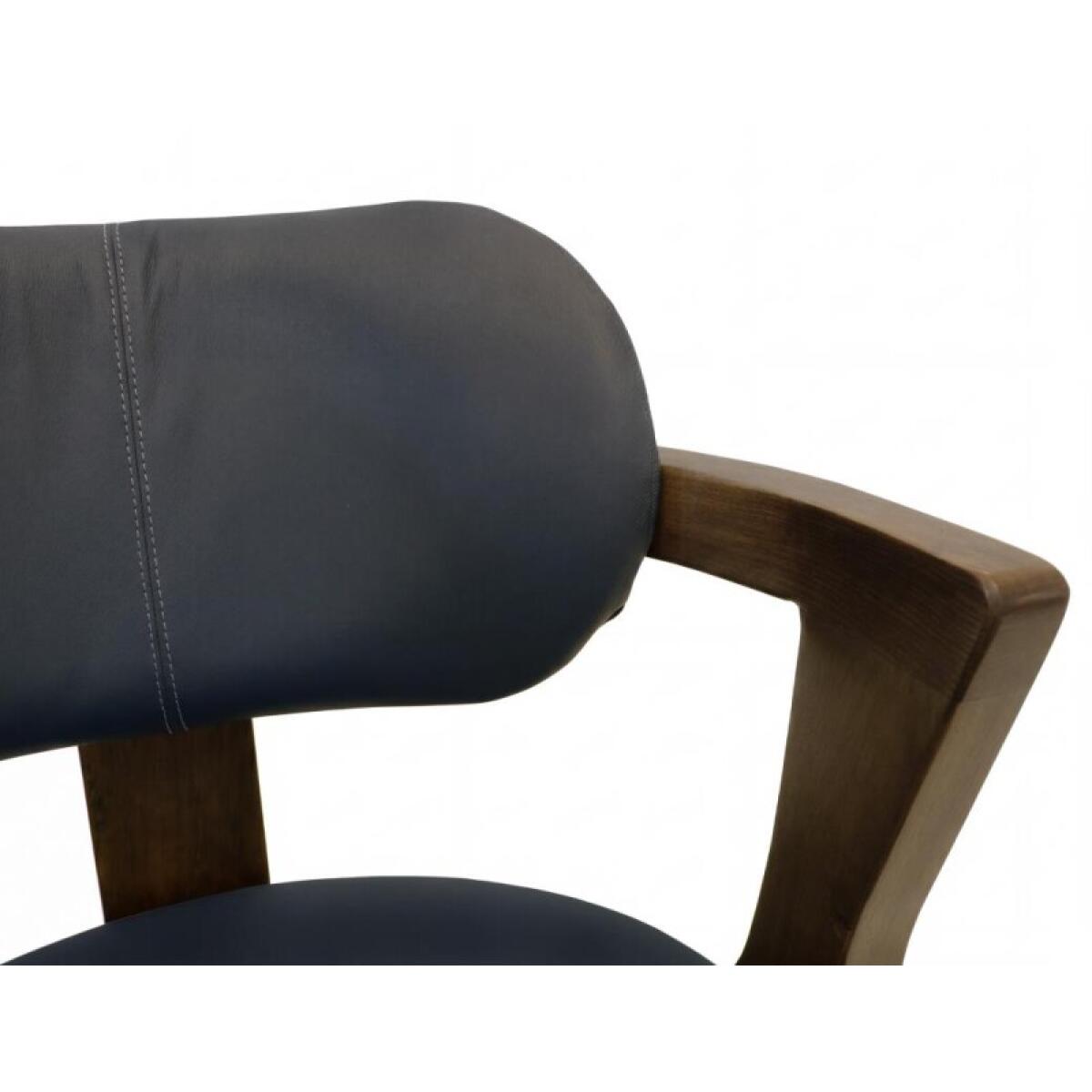 Zaphiro Upholstered Chair (100% Leather) IFD5953CHU - Image 6