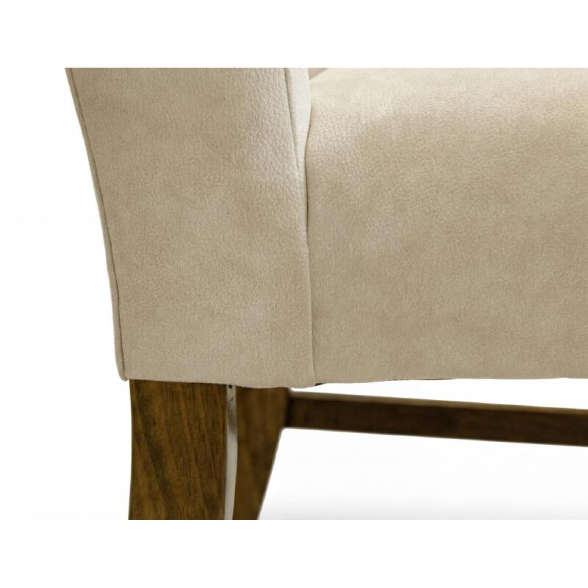 Silver Poly Suede Upholstered Chair IFD6471CHU - Image 6