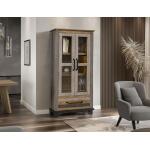 Loft Brown 1 Drawer, 2 Doors Cabinet - Image 5