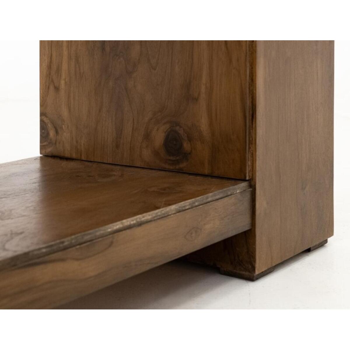 Natural Teca Console 94" Electric Fireplace compatible IFD1171CNF - Image 8