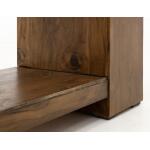 Natural Teca Console 94" Electric Fireplace compatible IFD1171CNF - Image 8