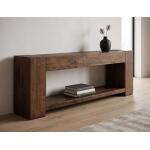 Natural Teca Console 94" Electric Fireplace compatible IFD1171CNF - Image 5