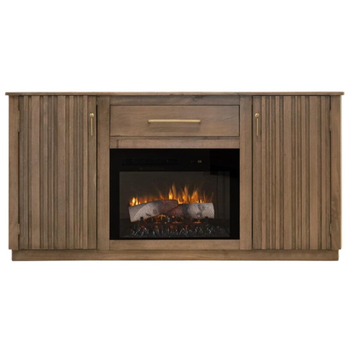 Mezquite 1 Drawer & 2 Door , TV Stand for Fire Place IFD6621STF - Image 3