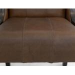 Balam Upholstered Chair (100% Leather) IFD4422CHU - Image 7