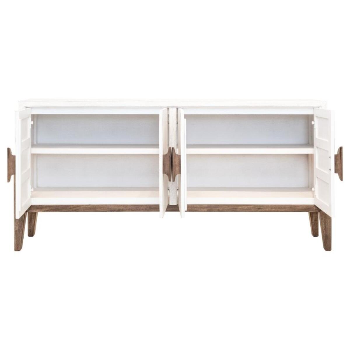 Moka White 4 Door Console IFD1281CNS - Image 3