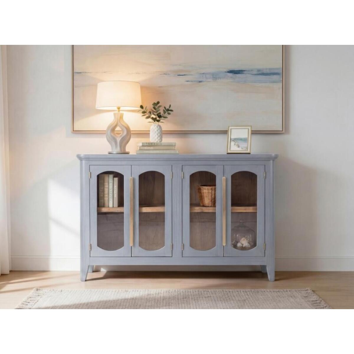 Brava Collection 4 Door, Console IFD9802CNSBL - Image 4
