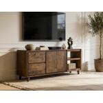 Savia 3 Drawer & 2 Door, TV Stand 76" IFD7101STN76 - Image 4