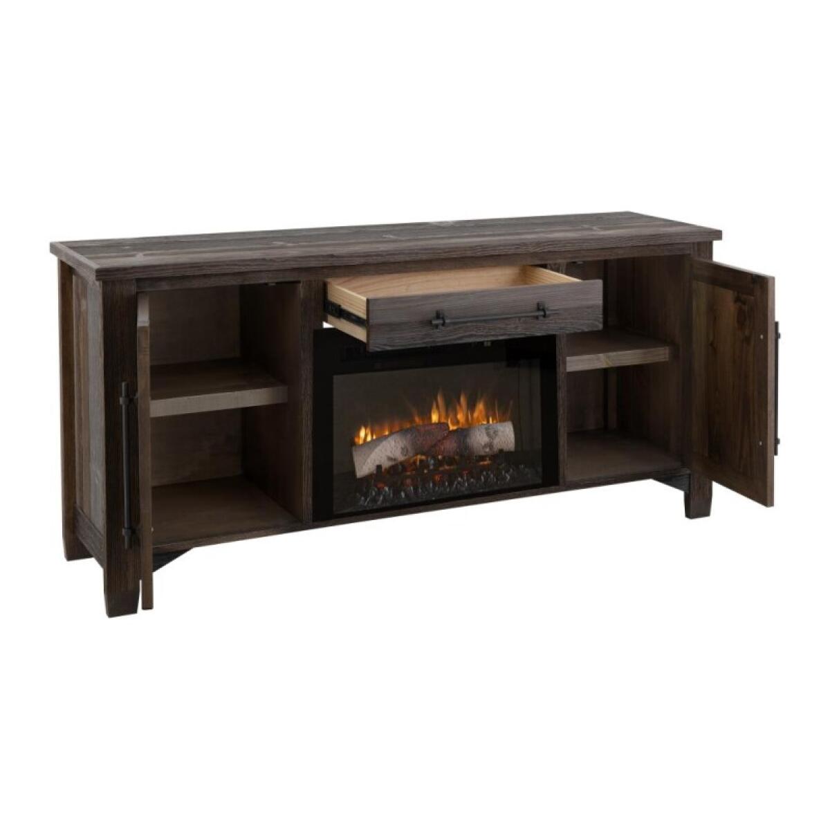 Town 1 Drawer, 2 Door, TV Stand for electric fireplace - Image 3