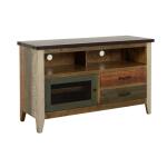 Antique 2 Drawer, 1 Door 52" TV Stand - Image 2