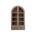 Balam 2 Drawer & 2 Glass Doors, Cabinet