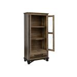 Loft Brown 1 Drawer, 2 Doors Cabinet - Image 3