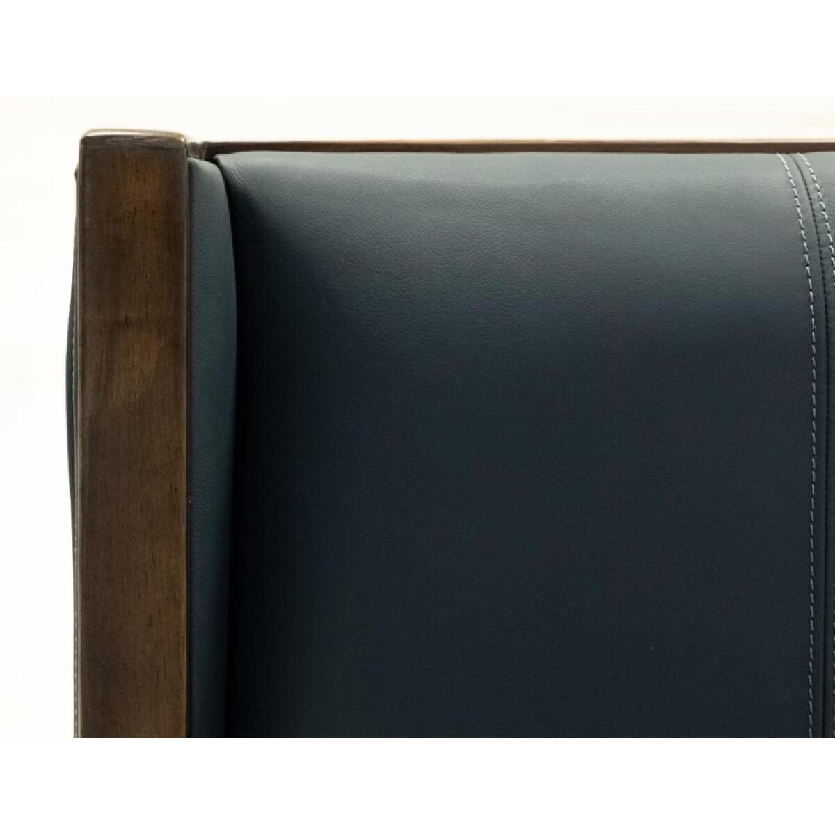 Forge Upholstered Chair (100% Leather) IFD5824CHUBL - Image 5