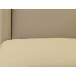 Silver Upholstered Chair (100% Leather) IFD6473CHU - Image 7