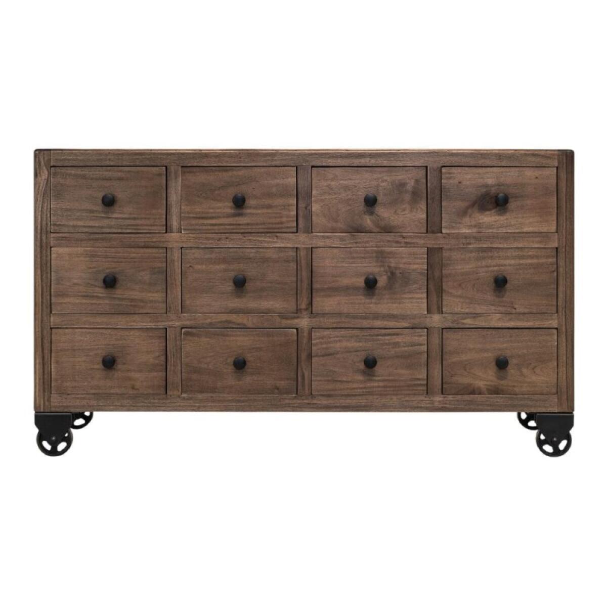 Oslo 12 Drawer Console IFD6531CNSBN - Image 2