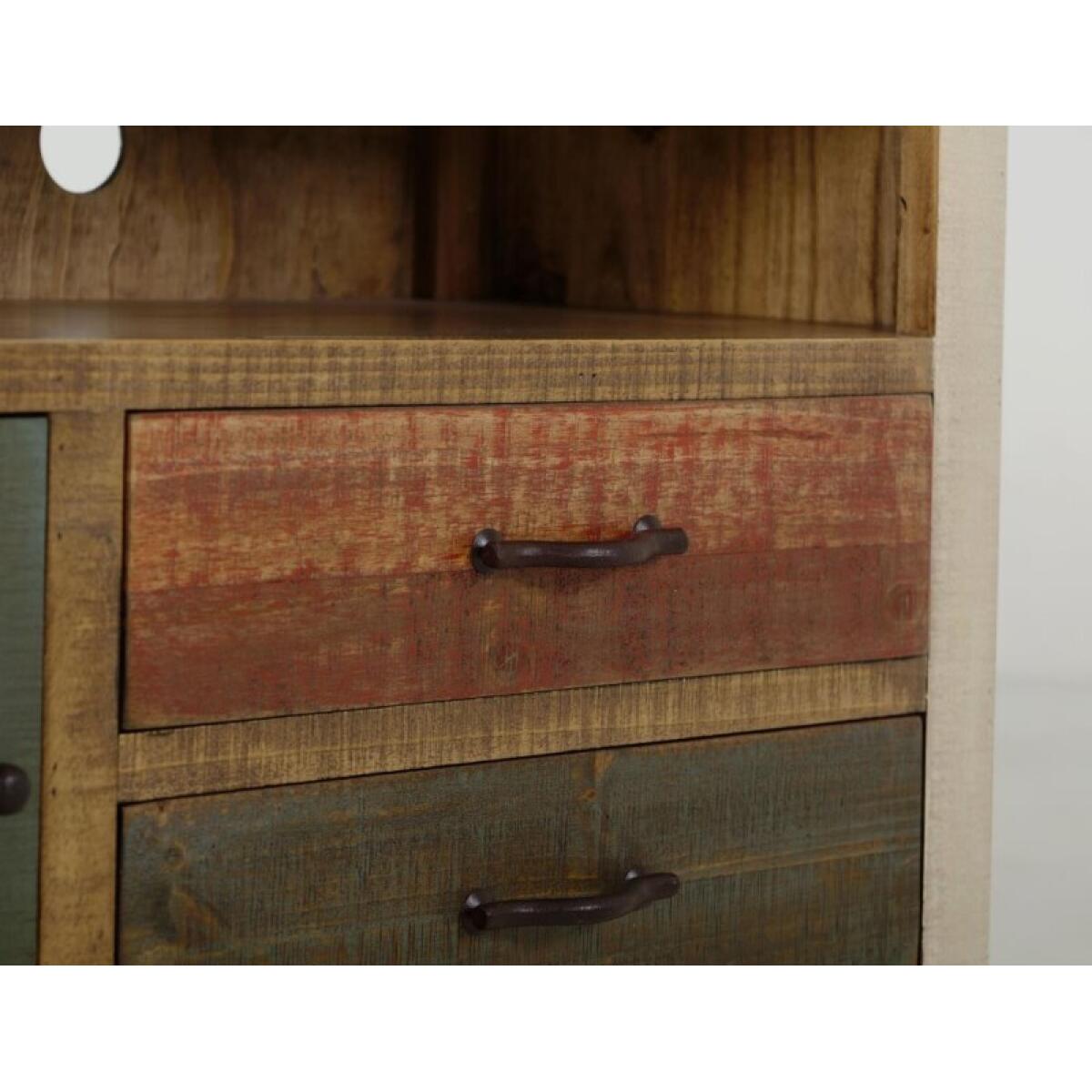 Antique 2 Drawer, 1 Door 52" TV Stand - Image 7