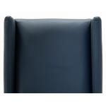 Forge Upholstered Chair (100% Leather) IFD5823CHUBL - Image 5