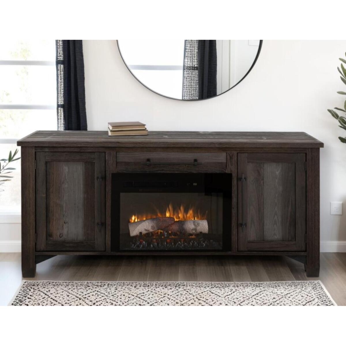 Town 1 Drawer, 2 Door, TV Stand for electric fireplace - Image 6
