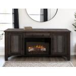 Town 1 Drawer, 2 Door, TV Stand for electric fireplace - Image 6