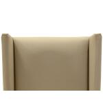 Silver Upholstered Chair (100% Leather) IFD6473CHU - Image 8