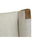 Silver Poly Suede Upholstered Chair IFD6471CHU - Image 5