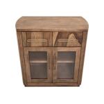 Balam 2 Drawer & 2 Glass Door, Server - Image 2