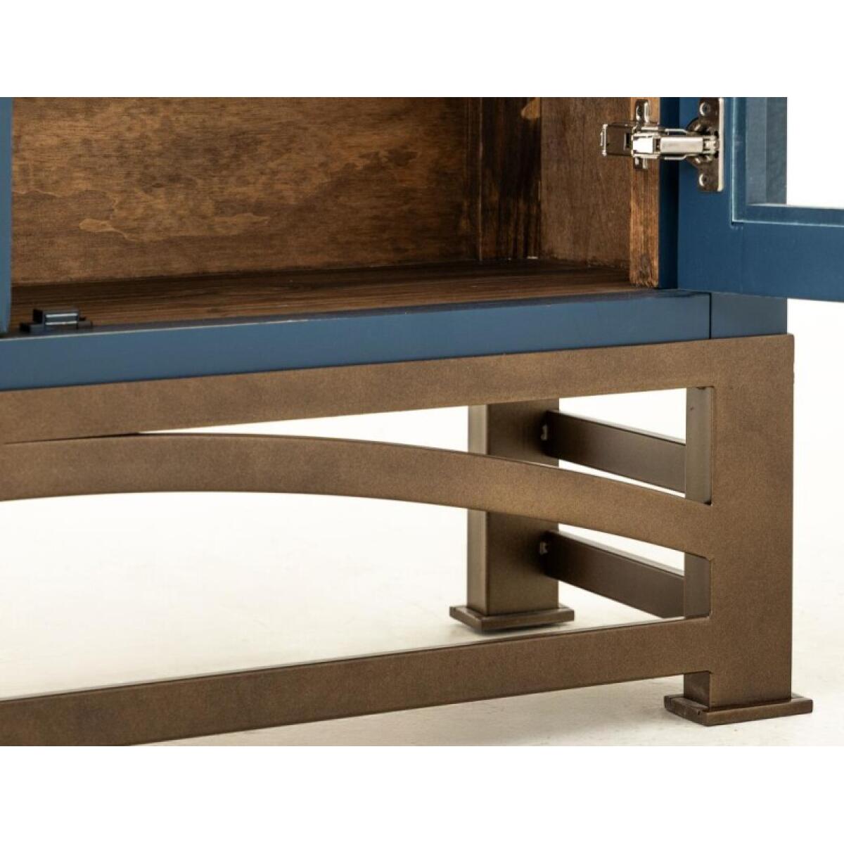 Obsidian 2 Glass Door Cabinet - Image 7