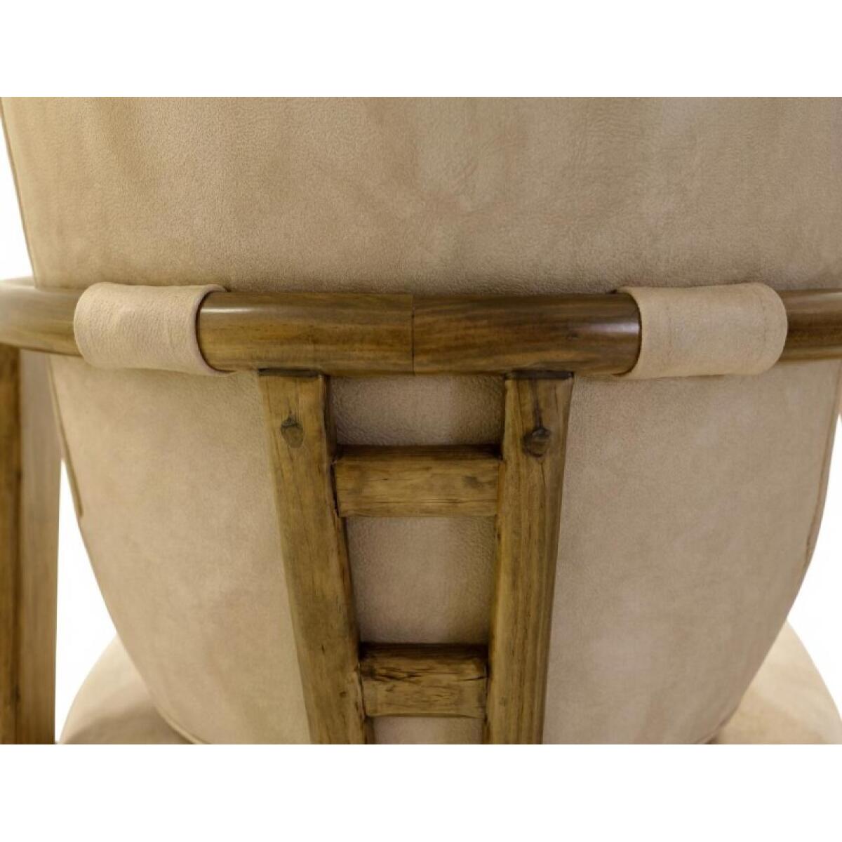 Silver Poly Suede Upholstered Chair IFD6476CHU - Image 6