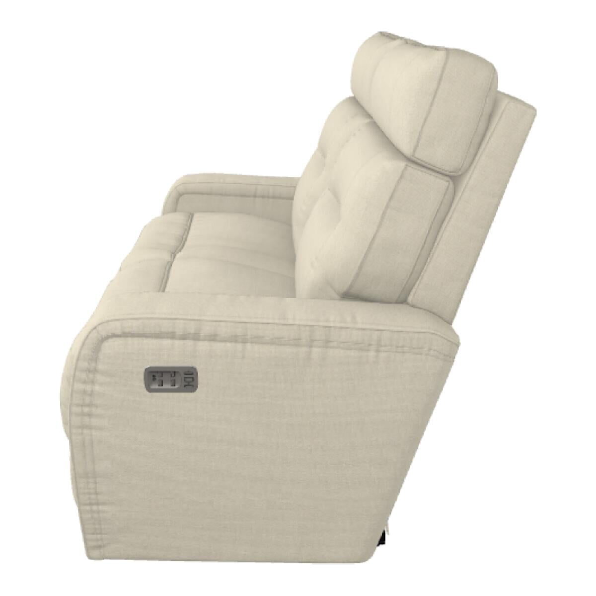 Baron Power Wall Reclining Loveseat w/ Headrest & Lumbar - 32X807 - Image 2