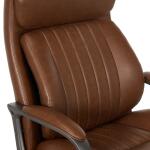 Nova Executive Leather Office Chair, Cognac - 52372-CBRN - Image 10