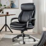 Nova Executive Leather Office Chair, Black - 52372-BLK - Image 9