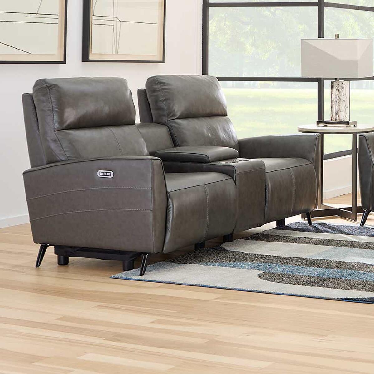 Higbee Power Loveseat w/ Power Headrest - 79U934 - Image 2